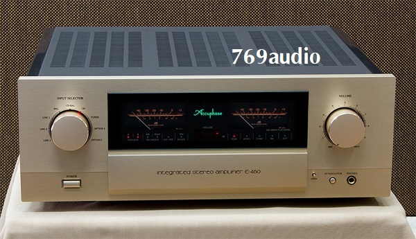 Mặt trước Amply Accuphase E460