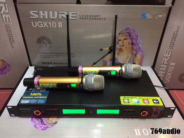 Micro Shure UGX10 II